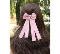 TseenYi Pinces À Cheveux Avec Grand Noeud Pinces À Cheveux Avec Grand Noeud Pinces À Cheveux Avec Noeud Rose Pinces À Cheveux En Satin Pinces À Cheveux En Satin Vêtements Tête Avec Noeud Ruban D'hiver