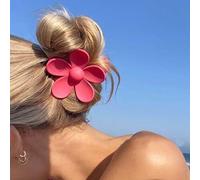 TseenYi Pinces À Fleurs Pinces À Cheveux Fleuries Pinces À Cheveux Fleuries Bonbons Pinces À Cheveux Acryliques Fleuries Accessoires De Cheveux Fleur Mate Barrette Rose Bonbon Barrette De Tête