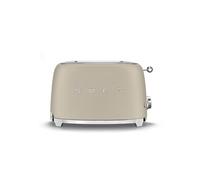 Smeg Grille-pain TSF011MLMEU Toaster 2 fentes Beige lin