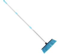 Tsffae 1 Pièce Brosse De Cour À Long Manche avec Poils Rigides, Balai D'extérieur pour Nettoyer L'allée, Le Bois, Les Feuilles De Pierre, Le Balai De Jardin De Pelouse