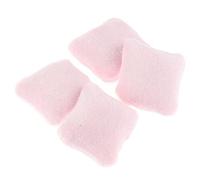 Tsffae 4pcs Mini Coussins Arrière Set 1/12 Dollhouse Miniature Oreiller Cushions pour Canapé-lit Meubles De Meubles sans Chaise De Canapé