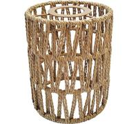 Tsffae Abat-Jour Classique en Papier Rotin, Abat-Jour De Remplacement, Couvre-plafonnier, Abat-Jour Tissé Cylindrique pour Maison, Le Salon, Chambre À Coucher