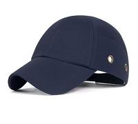 Tsffae Capuche De Bosse Abs Inner Shell Baseball Chapeau De Casqueur Léger Casque De Casqueur Haignable Casqueur De Sécurité Casque De Protection De Sécurité Casque Anti-Collision