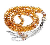Tsffae Perles de prière Musulmane Bracelet Tasbih Zikr Perles Tasbih Perles de prière Islam Perles Rosaire Perles de Religion Islamique Eid Ramadan Cadeau