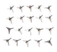Tsffae Pointes De Crevaison Légères pour Pneus Automobiles, 20 Pièces, Anti-vol, Triangle Automobile, Pointes De Crevaison pour Pneus De Voiture, Clou De Crevaison