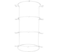 Tsffae Support De Rangement pour Bandeau, Support De Diadème À 4 Niveaux, Organisateur De Rangement De Bijoux en Métal, Présentoir De Couronne De Mariée pour Filles Femmes, Présentoir De Couronne