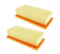 Tsffsy 2 pièces, filtre Plische à steward plissé pour Karcher à 4 Filtre Premium KFI 7420 6.415-953.0 pour 3 000 à 3 200 accessoires pour l'aspirateur