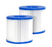 Tsffsy Lot de 2 Cartouches filtrantes de Rechange de Type D pour Piscine Summer Waves P57100102, SFS-350 RP-350 RP-400 RP-600 RX-600