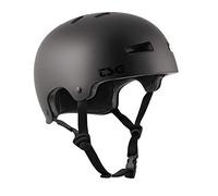 TSG Casque Evolution Solid Color Skate/Trott/Vélo Adulte Unisexe, Satin Dark Black, XXL