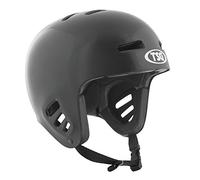 TSG Dawn Flex Solid Color Casque Bowl Adulte Unisexe, Noir, S/M (54-56cm)