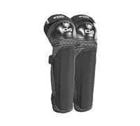 TSG Enfants Genouillère et protège-Tibia Youth Knee-Shin, Black, XXS, 710039