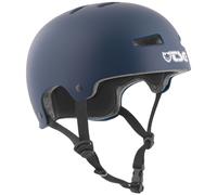 TSG Évolution Couleurs Unies Satin Bleu Casque Skate Casque Vélo Demi-Coque Bleu