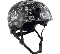 TSG Meta BMX Scooter Skateboard Casque Graphique Design Sticky Noir L/XL