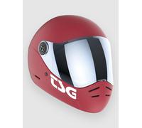 TSG Pass 2.0 Solid Color +Bonus Visor Casque rouge XXL
