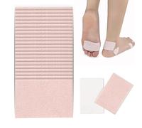 TSHAOUN 24 Pièces Moleskine Blister de Rembourrage de Chaussure Plaquettes de Prévention Ampoule multi-usages antidérapant Foot Care Autocollant Blister, pansement ampoule