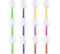 TSHAOUN Lot de 12 loupe colorée - Loupes en plastique Aide à la lecture Pour enfants, exploration, loisirs et observation