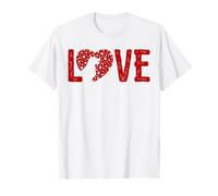 Tshirt Amour Chien Chiot Femme Fille Coeur Patte Chien T-Shirt