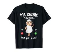 Tshirt Brebis Drole Fille Femme Enfant Ma Brebis m'appelle T-Shirt