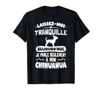 Tshirt Chihuahua Femme Fille Enfant Je parle à mon Chihuahua T-Shirt