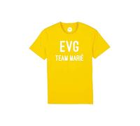 TSHIRT corner EVG Team Marié - T-Shirt Homme - Enterrement de Vie de Garçon - Original (Jaune, XL)
