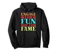 Tshirt des Travailleurs Sociaux Fun Not for Fame Travail Sweat à Capuche