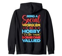 Tshirt des Travailleurs Sociaux is Not A Hobby Travail Sweat à Capuche