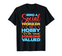 Tshirt des Travailleurs Sociaux is Not A Hobby Travail T-Shirt