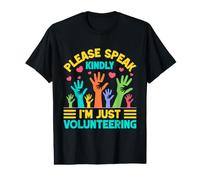 Tshirt des Travailleurs Sociaux Just Volunteering Travail T-Shirt Graphique avec Valeur