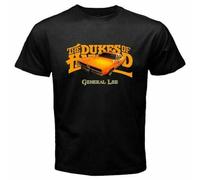 Tshirt Dukes of Hazzard General Lee Car New Cotton Tee Black New Mens T Shirt Black S