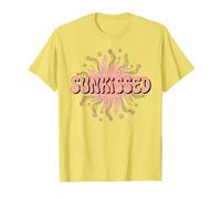 Tshirt En Soleil Sunshine Girl Retro Plage Coulisses T-Shirt
