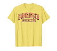 Tshirt En Soleil Sunshine Girl Retro Plage Coulisses T-Shirt