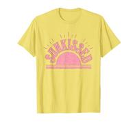 Tshirt En Soleil Sunshine Girl Retro Plage Coulisses T-Shirt