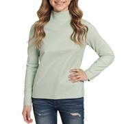 Tshirt Enfant Garcon 14 Ans - Pull-Over À Col Rond pour Enfant avec T-Shirt À Manches Longues en Polaire Coupe-Vent Et Chaud comme Couche Intérieure (Green 4-5 Years)