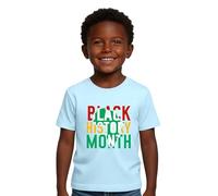 Tshirt Enfant - T-Shirt à Manches Courtes pour garçon vêtement inspirant pour célébrer l'héritage et la Vie Scolaire Quotidienne