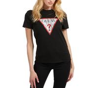 Tshirt Femme Manches Courtes GUESS Classique Adapté Logo Jet 346152