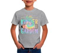 Tshirt Garcon 6 Ans,T-Shirts pour La Maternelle « Bonjour L'éCole J'Arrive » pour Le Premier Jour D'éCole des Enfants pour La Remise des DiplôMes De La CrèChe