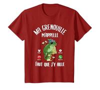 Tshirt Grenouille Femme Fille Enfant Ma Grenouille m'appelle T-Shirt