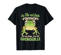 Tshirt Grenouille pour Femme Fille Enfant J'ai ma Grenouille T-Shirt