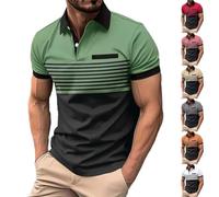 Tshirt Homme Blanche, Polo Homme Manches Courtes, T-Shirt Compression - Teeshirt Classics Regular Tee Shirt Sport, Décontracté Chemise Blanche Coupe Ajustée Vetement