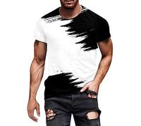 Tshirt Homme Col Rond Confortable T-Shirt Homme Décontracté Humour Idée Cadeau Original pour Tee Shirt Été Sport Style Classique Coupe Slim Fit, Idéal pour Le Running, Le Sport Et Quotidien