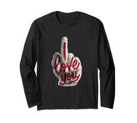 Tshirt i Love You Punk Rock Tee Shirt Manche Longue