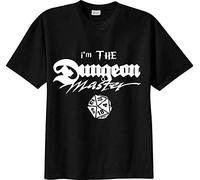 tshirt I'm Im The Dungeon Master Dice Rpg Role Play Games T-shirt demi-manches T-shirt taille, Noir , XL