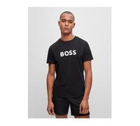 BOSS Hommes T-Shirt RN T-Shirt en Jersey de Coton avec Logo imprimé