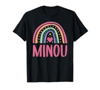 Tshirt Minou Humour idée Fête des Mères pour Meilleure Minou T-Shirt