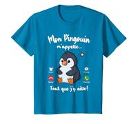 Tshirt Mon Pingouin m'appelle Femme Fille Enfant Pingouins T-Shirt