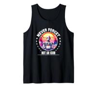 Tshirt Never Forget avec Stockage analogique des années 80 Débardeur