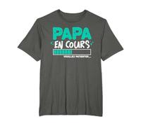 Tshirt Papa en Cours idée Annonce Grossesse pour Futur Papa T-Shirt