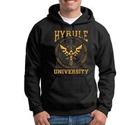 TShirt-People Hyrule University Pull à capuche Homme - Noir - Medium