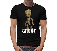 TShirt-People I am Groot Baby T-Shirt Homme, Noir , S