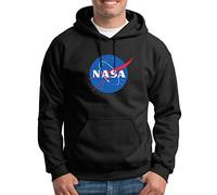 TShirt-People NASA Sweat à capuche pour homme - Noir - XXX-Large